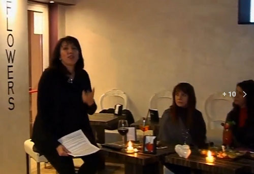 Tiziana Naclerio - IL SEGRETO DELL' AMORE ETERNO -  AperiCOACH 14/2/2017 ImperiaTv